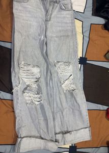 COMBO TSHIRT & Wide Leg Jeans