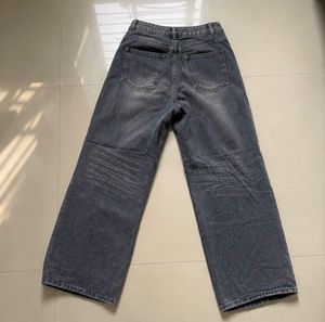 Wide Leg Denim Jeans