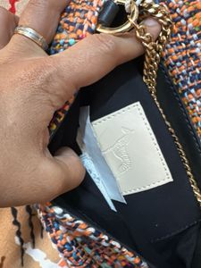 Textured Tweed Crossbody Bag