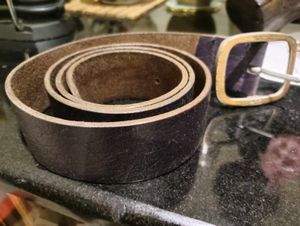 Original EDC Genuine Leather Belt-Copper Buckle