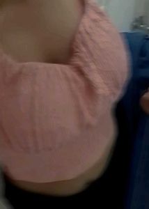 Crepe Pink Top