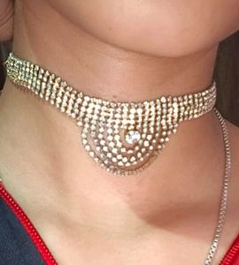 Neck Piece Chokar For Gowns