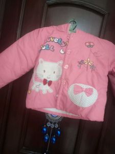 Cute Pink Kitty Winter Set