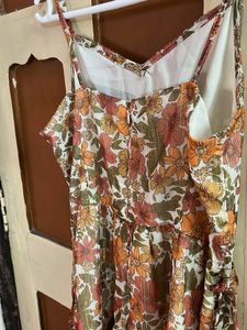 Floral Print Midi Dress