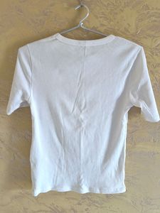 Classic Combo of 2 Ribbed T - Shirt (Red&amp;White)