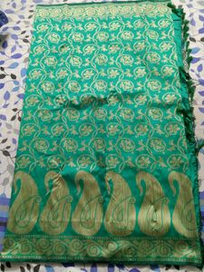 Beautiful Soft Green Saree