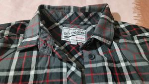 Classic Plaid Shirt Dress from canada