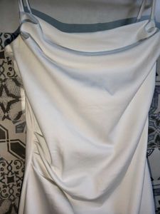 satin bodycon Midi dress