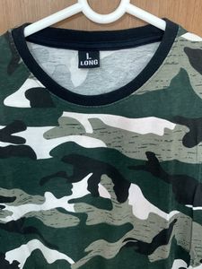 Army print T-Shirt