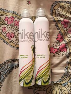 pack of 2,Nike Woman Spicy Love Deodorant