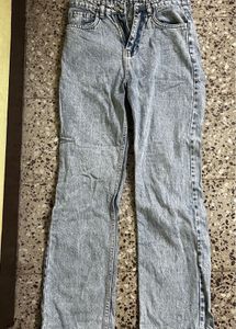 Light Wash Wide Leg Jeans