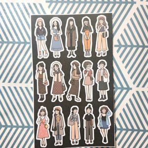 Korean Vibes Aesthetic MATTE Sticker🌷