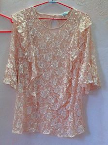 Very Fancy And Beautiful Net Top