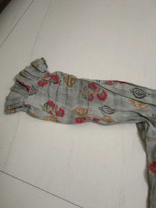 Elegant Floral Print Kurti