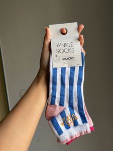 Striped Ankle Socks