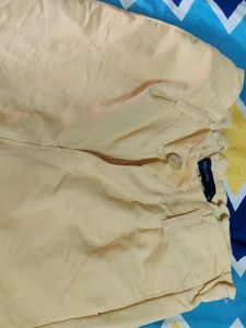 Toyko Talkies Yellow/ Beige High Waisted Regular F