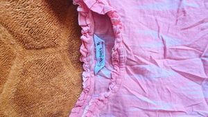 Pretty Pink Tie-Dye kurtha