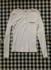 Classic White Long Sleeve Top