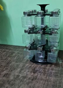 Rotating Spice Rack - 24 Jars