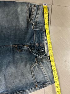 Y2K Vintage Low Waist Cropped Denim Jeans