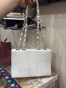 Elegant White Handbag
