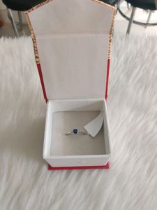 Combo Of 2 (92.5 Sterling Silver Ring With Hallmar