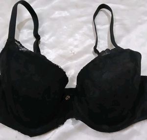 Victoria Secret’s Black Lace Padded Bra