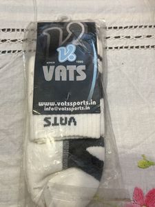 VATS White Sports Socks