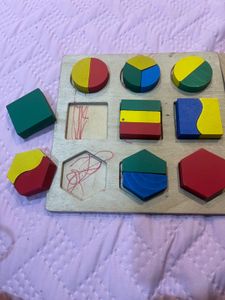 Wooden Shape Sorter Toy Set