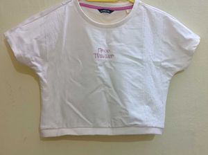 Zudio light yellow "Free Thinker" T-Shirt