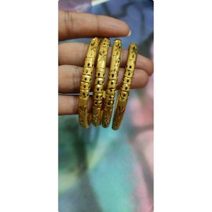 Guaranteed Gold Plated Bangle Size 2/4