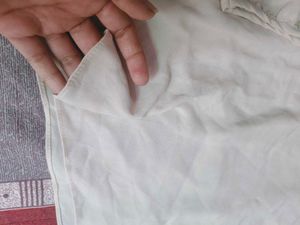 Cream Peter Pan Collar Top