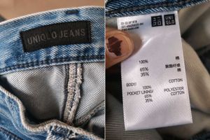 UNIQLO straight fit jeans