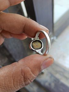 TIGERS EYE Stone Ring IN PURE SILVER