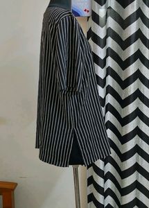 Plus Size Striped Top