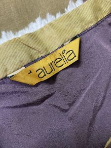 Elegant Lavender Kurta with Gold Print