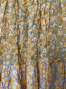 Floral Maxi Skirt Set