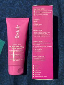Foxtale Oil &amp; Acne Control Face Wash