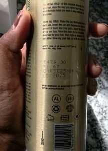 Berina Gold Professional Hair Mousse