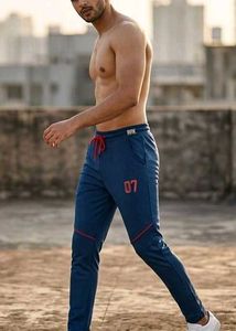 Men's Blue Joggers , LOWER