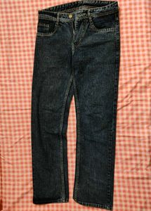 slim fit blue denim