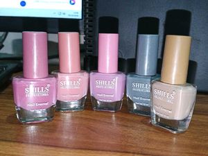 5 Shills Professional Nail Enamel Set