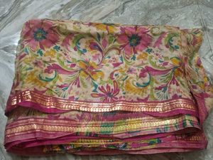 Beautifully Printed Saree