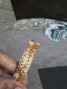 Gold-toned Bangle Bracelet