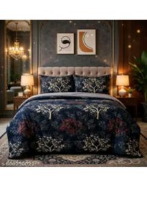 Luxurious Tree Print Duvet Cover Set