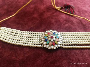 new Pearl &amp; Stone Necklace