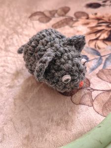 Handmade Crochet Mouse Toy