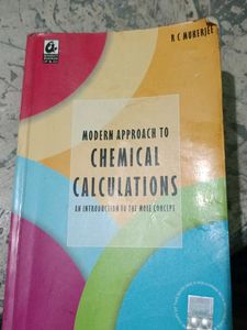 Modern Approach To Chemical Cal By RC Mukherjee