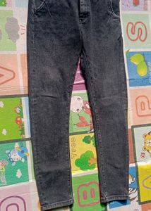 Stylish Gray Denim Jeans