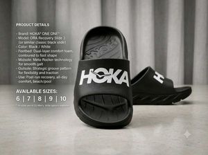Hoka Slides Premium Cushioned Comfort Footwear